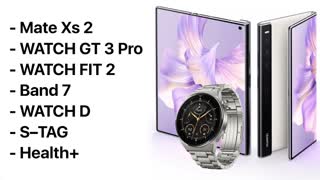 7 новых продуктов с презентации Huawei: лучший гибкий смартфон и инновационные смарт часы!