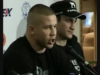 Пресс конференция ProFC: Pride Honour - часть 2