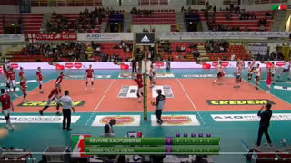 Милан - Сиена. 21-й тур Чемпионата Италии по волейболу. Мужчины. 16.02.19