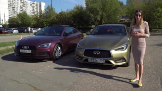 Ремонт автомобилей - «НЕМЦЫ» или «ЯПОНЦЫ». Ауди Audi A5 против Инфинити Infiniti Q60s. Лиса рулит. Елена Лисовская