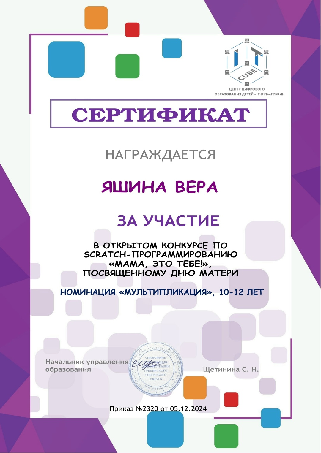 Успехи ребят (педагог Ромашова Н.А.)