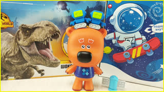 Кеша в Космосе 🚀 на Планете 🌍 Динозавров 🦕? Крутой розыгрыш! Мимимишки 🐻 мультики 🍿📽️ с игрушками для детей